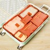 6 Set Packing Cubes for Travel Luggage Packing Bags Reusable