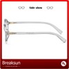 Breaksun Classic Round Glasses for Women Men Retro Oval Frame