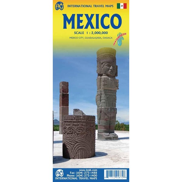 Mexico Travel Reference Map (Waterproof) - 2024 edi