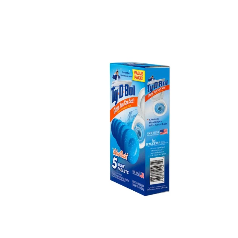 Ty-D-Bol 1.4 oz. Toilet Bowl Cleaning Tablets (5-Tablets)