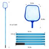 Pool Skimmer Net 7.58 Foot Leaf Skimmer Net with 5