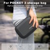 FiTSTILL Black Medium Carrying&Protective Hard Shell Travel Storage Case Bag