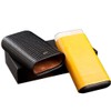 Cigar Tube Leather Travel Cigar Case Cedar Wood Tube Mini