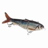 MEKOTRIN Recharged Robot Lure, Multiple Multiple-electrofish-lure with Green LED Light,