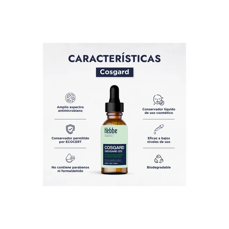 Hebbe Cosgard Geogard 221 conservador natural 30 ml | preserva
