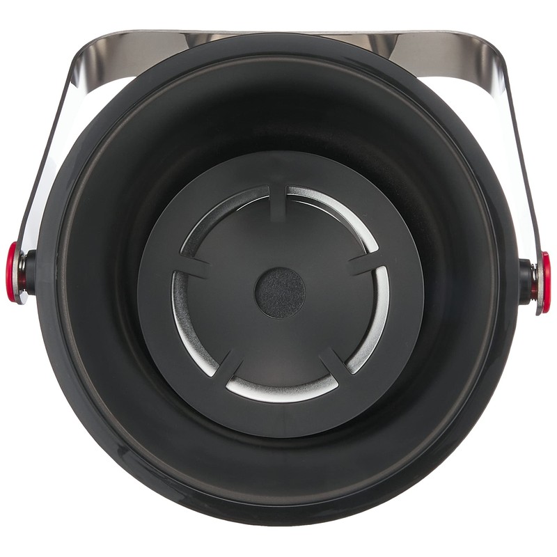 Thermos JIN-1300 SBK Vacuum Insulated Ice Pail, Stainless Steel, Black