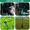Suzile 60 Pcs Tree Stake Kit, Heavy Duty Tree Staking