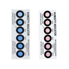 Dry & Dry Humidity Indicator Cards 50 Pack(Reusable) - 10-60%
