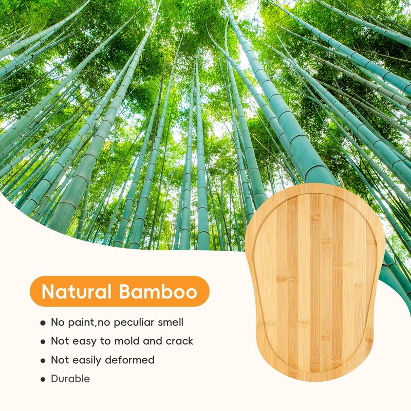 Ottkids Bamboo Mixer Slider Mat for KitchenAid 5-8 Qt Tilt