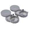 ABS Sprout Lid with Stainless Steel Screen for Wide Mouth