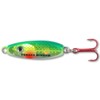 Northland FMS3-20 Forage Minnow Jig'n Spoon, 1/8-Ounce, Super-Glow Perch