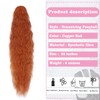loceast Ponytail Extension，28 Inch Long Wavy Drawstring Ponytail Synthetic Hairpieces