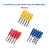 15Pcs Replacement Blades for mimaki Cutter Plotter Vinyl 30 Degree