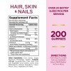 Nature's Bounty Optimal Solutions Advanced Hair, Skin, Nails, 2X Biotin,