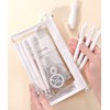 Plus Nao Pen Case, Pen Pouch, Pencil Case, Large Capacity,