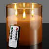 Retisee 1 Pcs 6'' x 6'' Extra Large Flameless Candles,