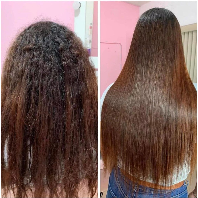 Fórmula Profesional Nanoplastia Capilar De Mango 1 Litro