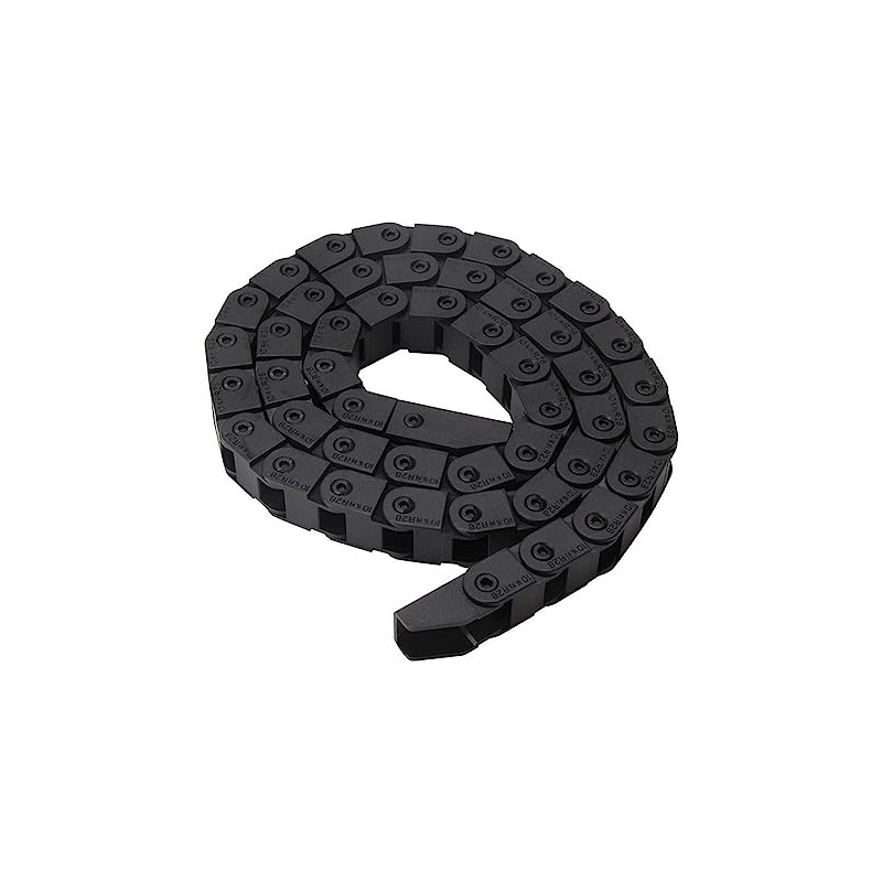 Cable Drag Chain, Black Flexible Drag Chain 1M Towline for