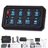 JOYTUTUS Wireless RGB 8 Gang Switch Panel 5-Level Brightness 8