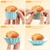 Spesh 50 Pcs Paper Cupcake Cases Small Muffin Cases for
