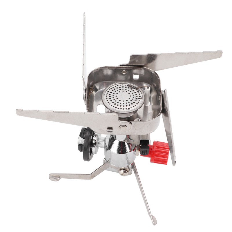 Folding Pocket Stove Camping Emergency Gas Stove Ultralight for Outdoor