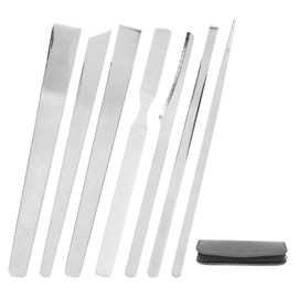 Pedicure Knife Set, 7 Pack Ingrown Toenail Knife Stainless Steel Pedicure Nail Clipper Professional Nail Pedicure Knife Tool Set Nail Care Pedicure Knife Professional Toe Knife Calluses Beauty Salon H