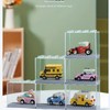 SCTCACR Cartoon car Model Assembly Building Blocks with Acrylic PVC