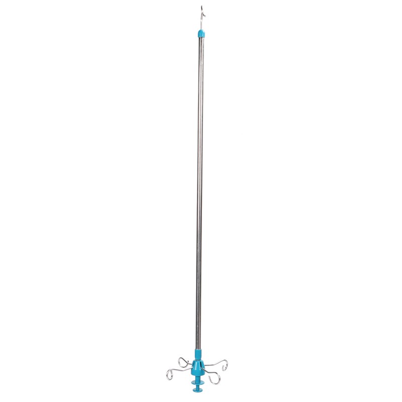 Professional Stainless Steel Telescopic IV Pole Height Adjustable IV Bag