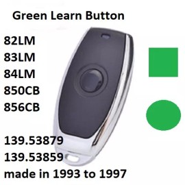 Raynor Garage Door Opener Mini Remote Control Work With Green Learn Button