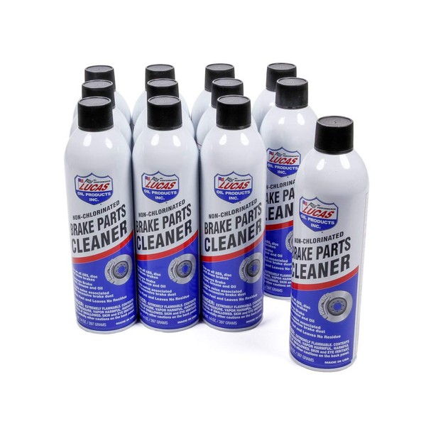 Lucas Oil Products 10906-12 Brake Parts Cleaner, 168 fl. oz, 1 Pack
