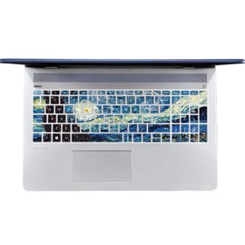 HRH Keyboard Cover for HP Envy x360 15.6" Series /2020 2019 Pavilion 15/Pavilion x360 15.6" Series/Envy 17 17.3" Series/Laptop 15t 17t 17-ca0011nr 17-by0040nrstarry Night