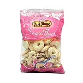 Milk Flavored Cassava Cookies - Biscoitos de Sequilhos de Sabor Leite - Vale D'ouro - 12.3 oz (350g) - GLUTEN-FREE - (PACK OF 01)