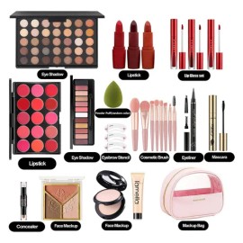 Set Completo De Maquillaje, Set De Regalo De Maquillaje Todo