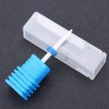 5 Type Pedicure Nail Drill Bit,Ceramic Nail Polishing Bits Cylinder