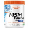 Doctor's Best, MSM Powder with OptiMSM, 250g Vegan Powder, Laboratory
