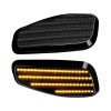 ZTT Pair Smoked Front Side Marker Lights Width Lamp LED