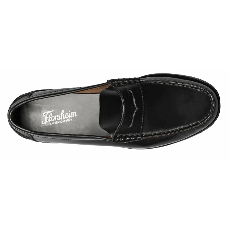 Florsheim Men's, Berkeley Penny Loafer Black 10.5 3E