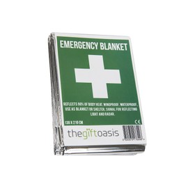 TGO Multi Purpose Heat Survival Foil Blanket Baby Sensory (10 Pack)