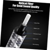 OSALADI Optical Audio Cable High Fidelity for Amplifiers Speakers Wear-Resistant