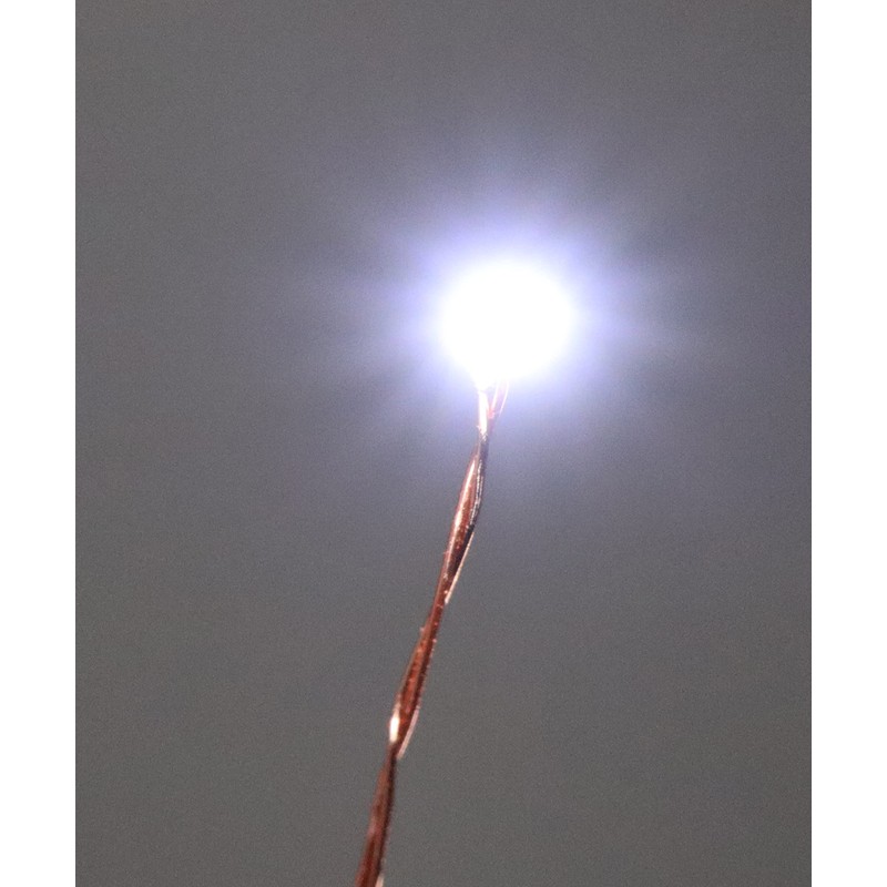 Chip LED0603 (1608) 0.16mm Wired, 20 Pairs for Diorama, Plastic
