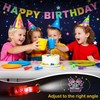 Ciwuchu 24-Pack LED Finger Lights for Birthday Party – Light-Up