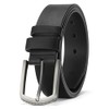 SENDEFN Men's Leather Belt, 38 mm Wide, Belt for Men