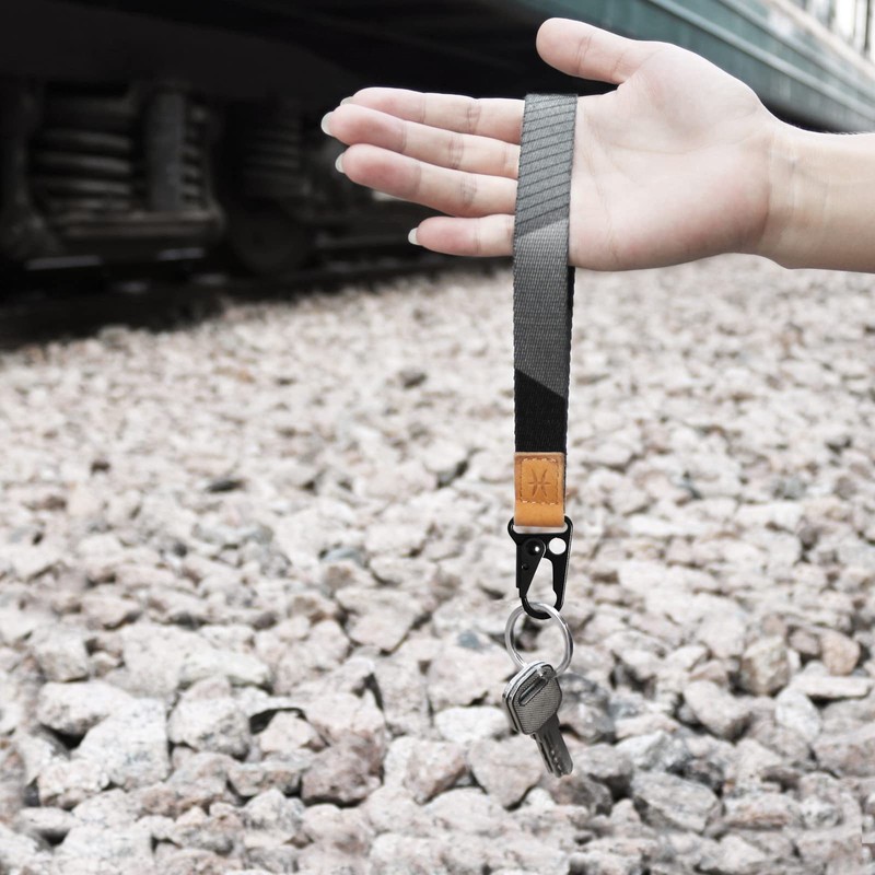 TOOLIN - Cordón de mano para llaves, llavero para hombres