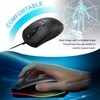 SUNYIWJIE 20 PCS Black Wired Computer Mouse Bulk USB 1000