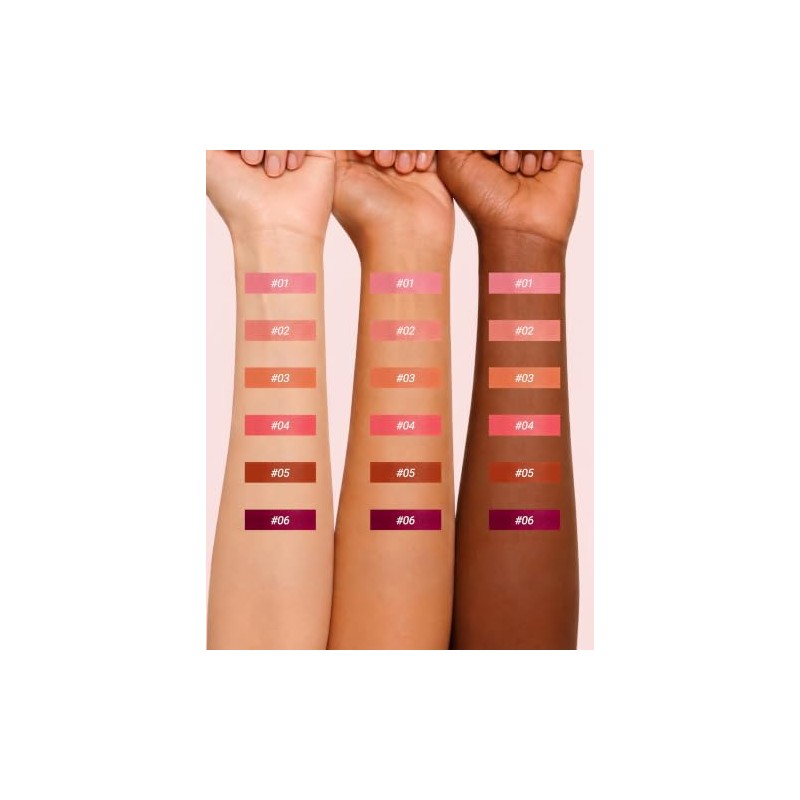 Erinde Lápiz Labial Mate, Lápiz Labial De Larga Duración, D04