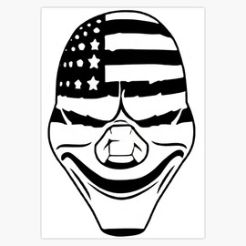 Payday Bumper Sticker Window Water Bottle Decal 5"