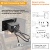 DEEKOOLGas Fireplace Remote Control Kit for Millivolt Gas Valve Fireplaces