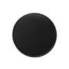 Faux leather round Tea Coasters with cover, pack of 6