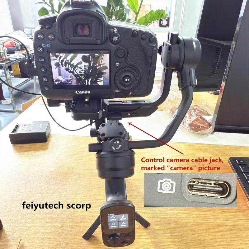 for sony camera Multi usb cable to Feiyu Stabilizer connects