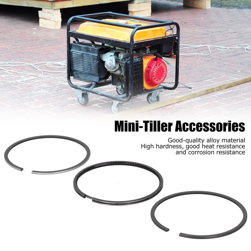 Piston Ring Set Replacement for AirCooled Diesel Generator Industrial Supplies